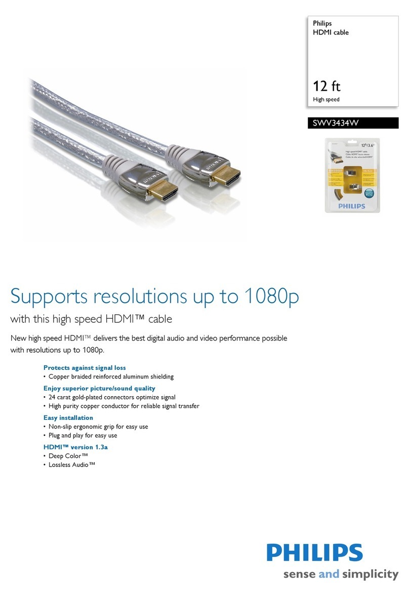 Philips SWV3434W Specifications