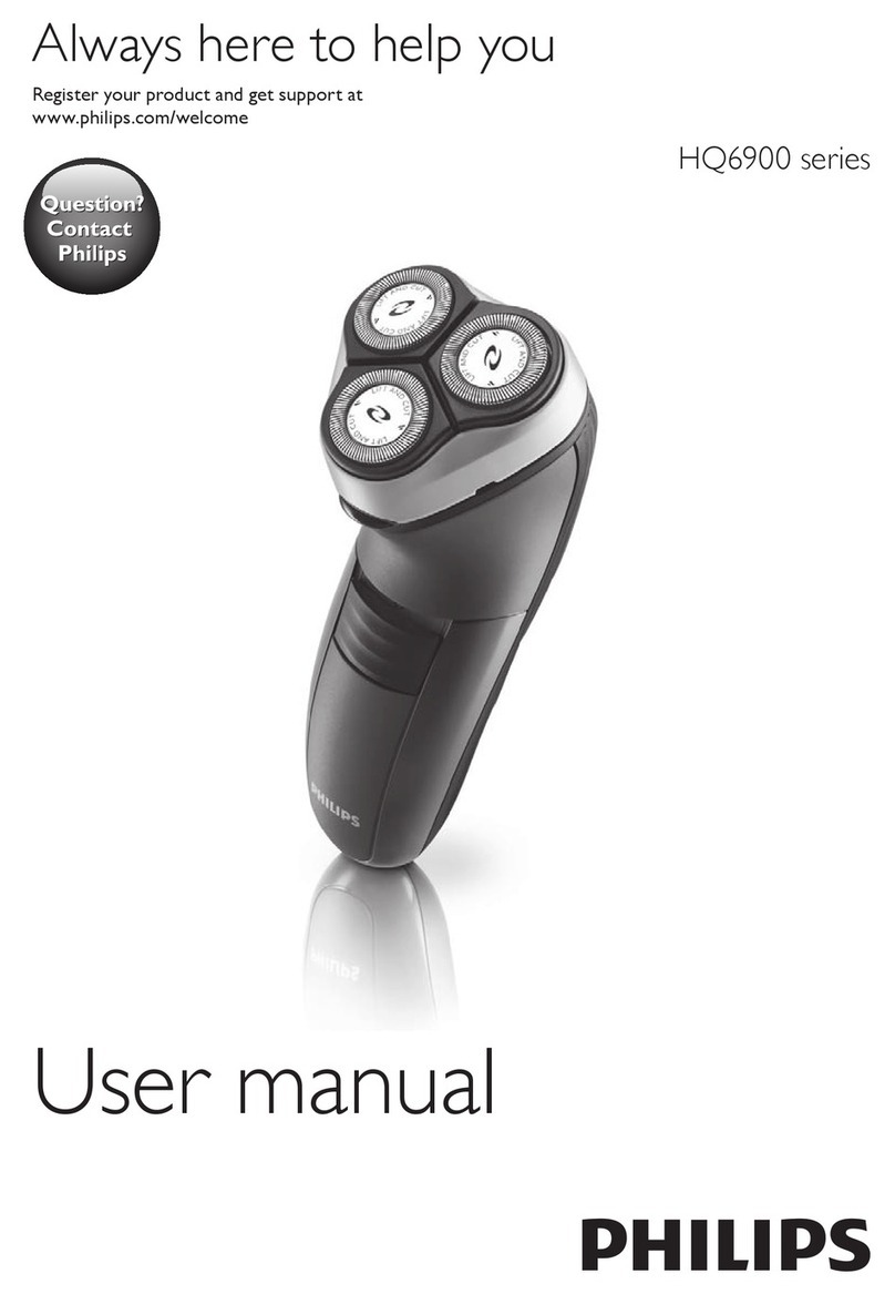 Philips HQ6900 series User m user manual