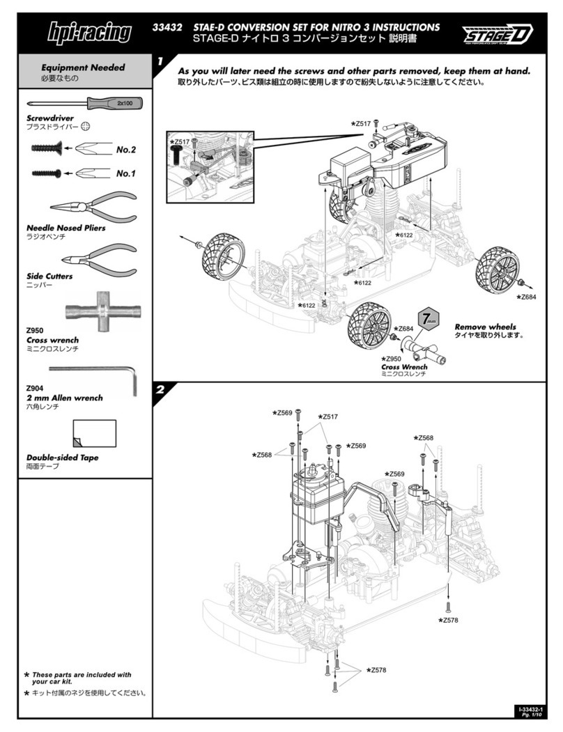 HPI Racing 33432 User manual