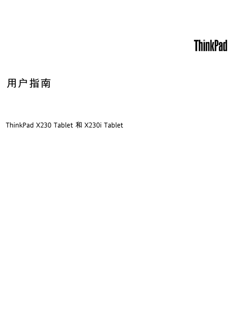 Lenovo ThinkPad X230 Tablet user guide