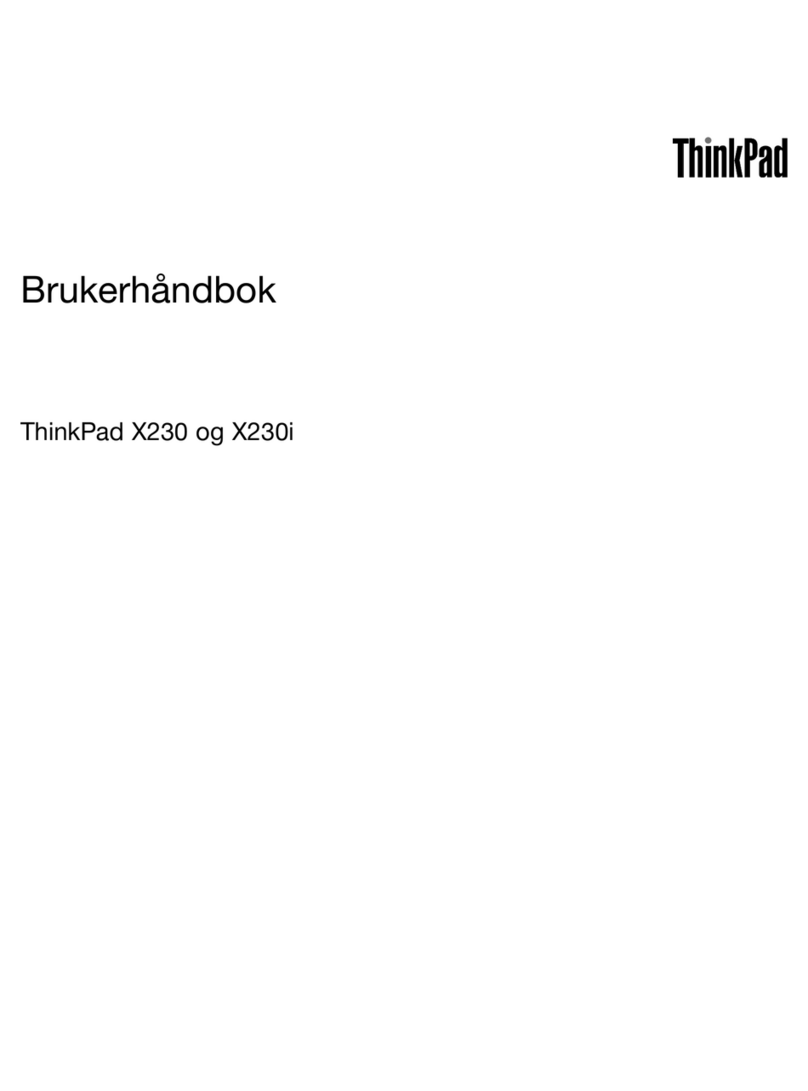 Lenovo ThinkPad X230 Tablet Brukerhåndbok