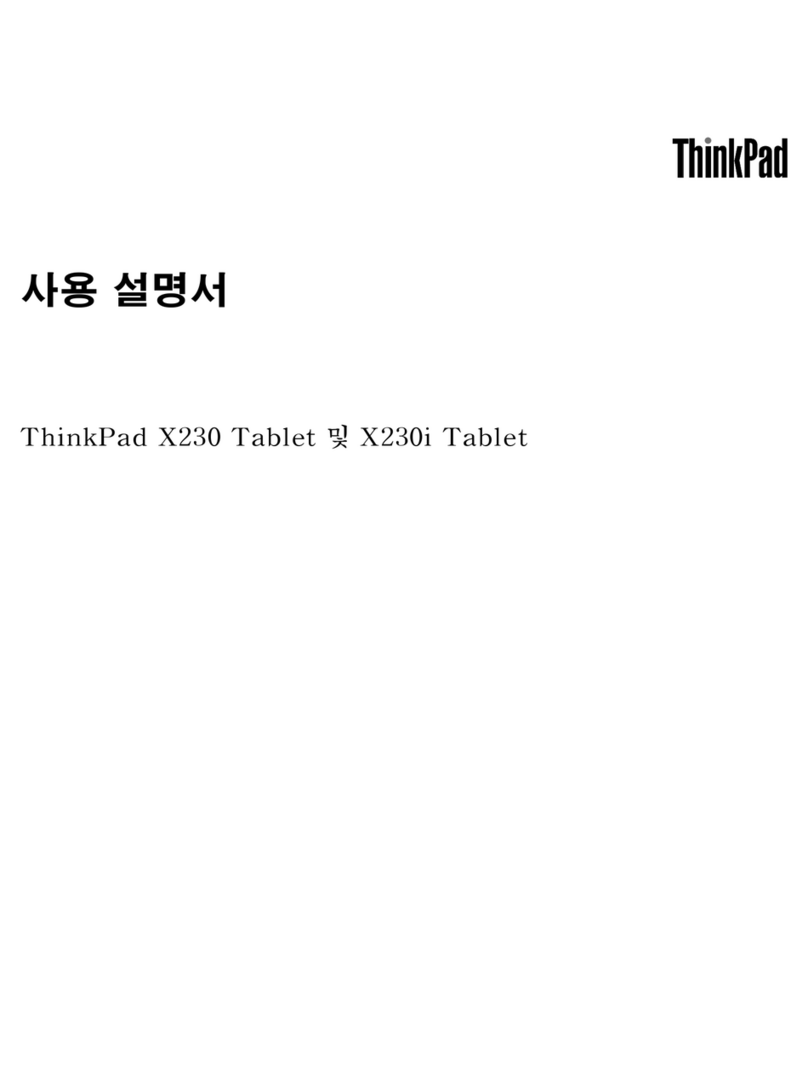 Lenovo ThinkPad X230 Tablet user guide