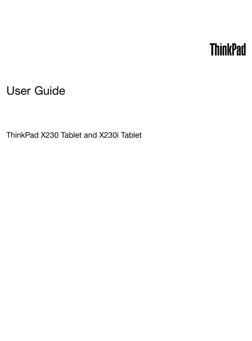 Lenovo ThinkPad X230 Tablet user guide
