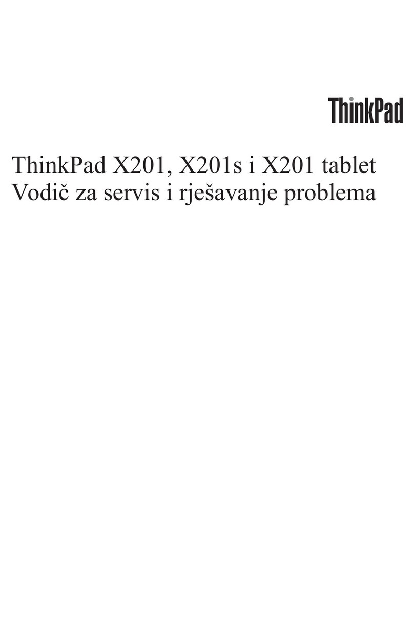 Lenovo ThinkPad X201 Tablet Guide