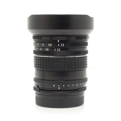 Pentax SMC Shift 28mm f/3.5 Lens User manual