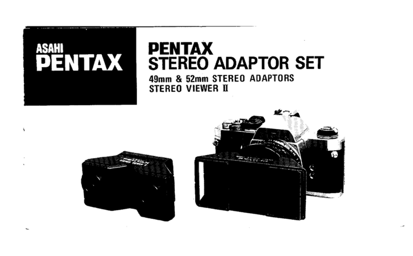Pentax Stereo Adapter Set User manual