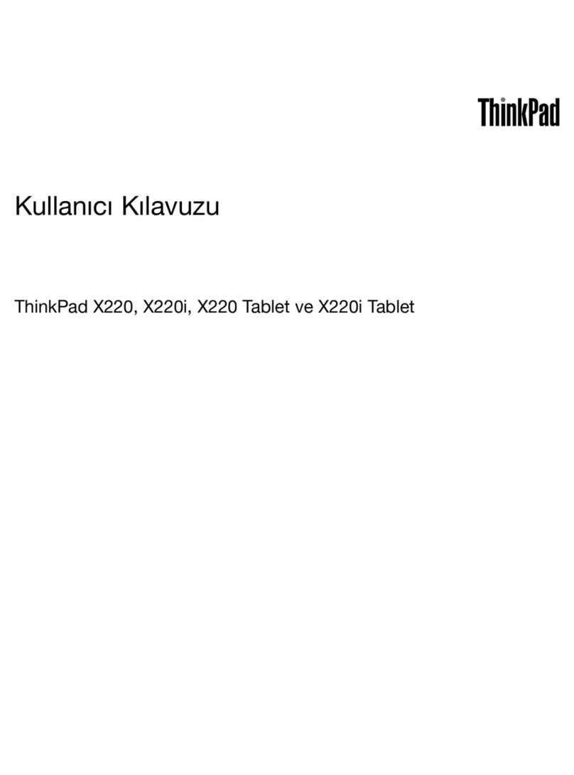 Lenovo ThinkPad X220i User manual