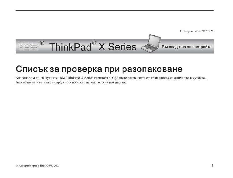 Lenovo THINKPAD X31 