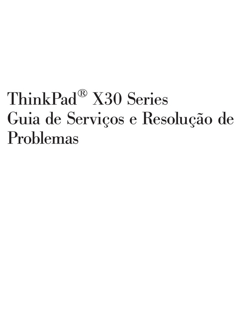 Lenovo THINKPAD X31 Training manual
