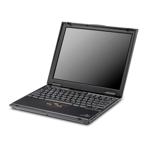 Lenovo THINKPAD X32 Setup guide
