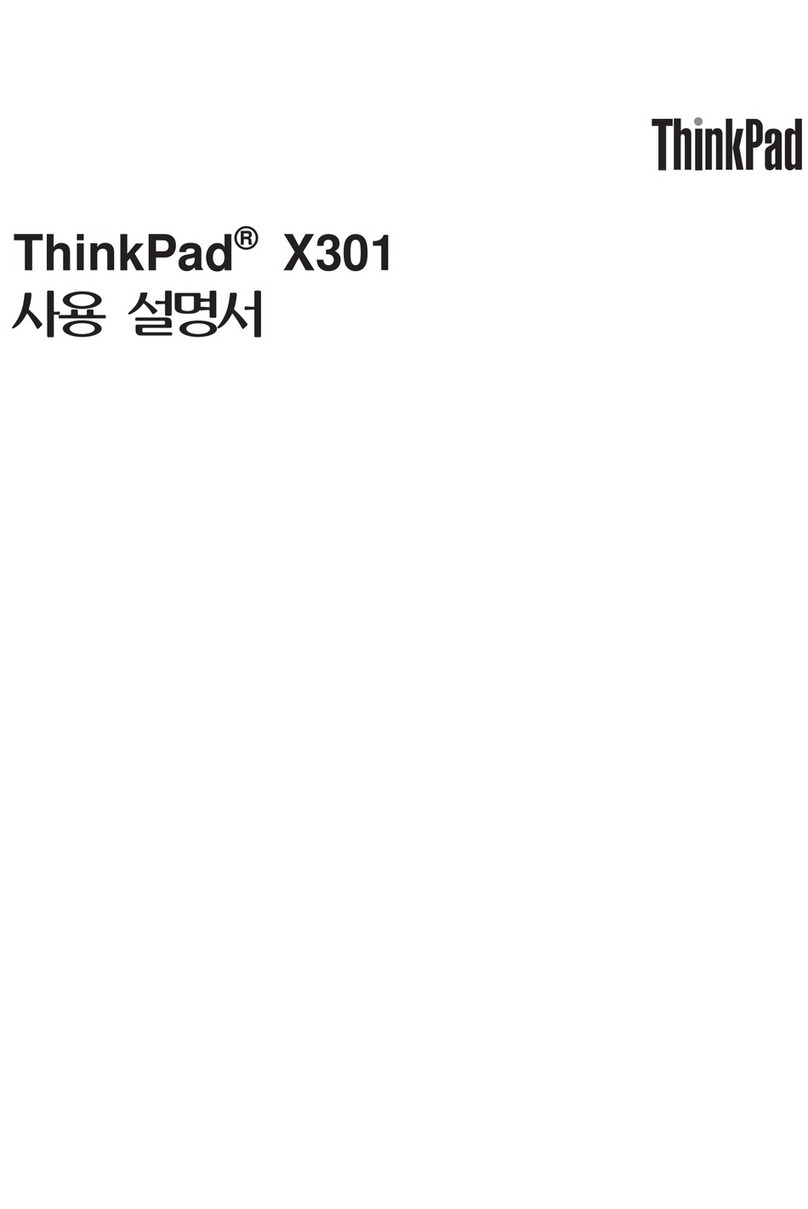 Lenovo ThinkPad X301 Service and troubleshooting guide