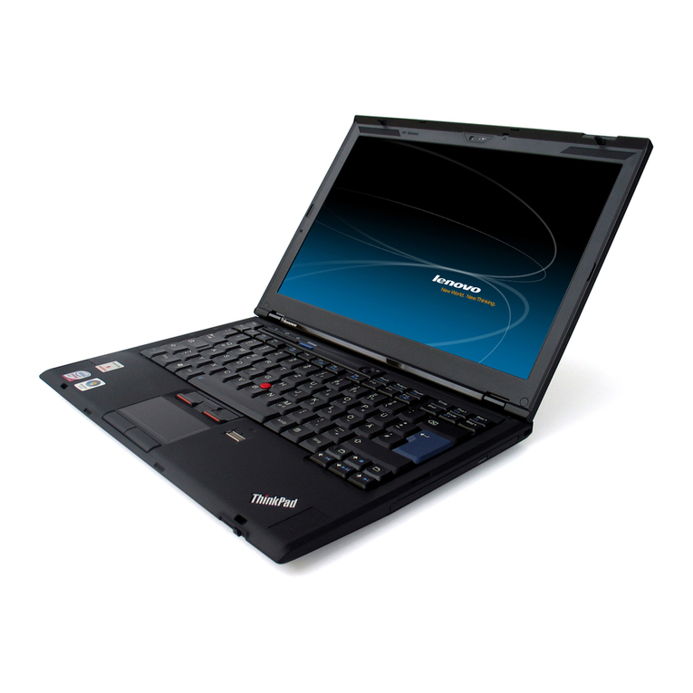 Lenovo ThinkPad X300 Setup poster
