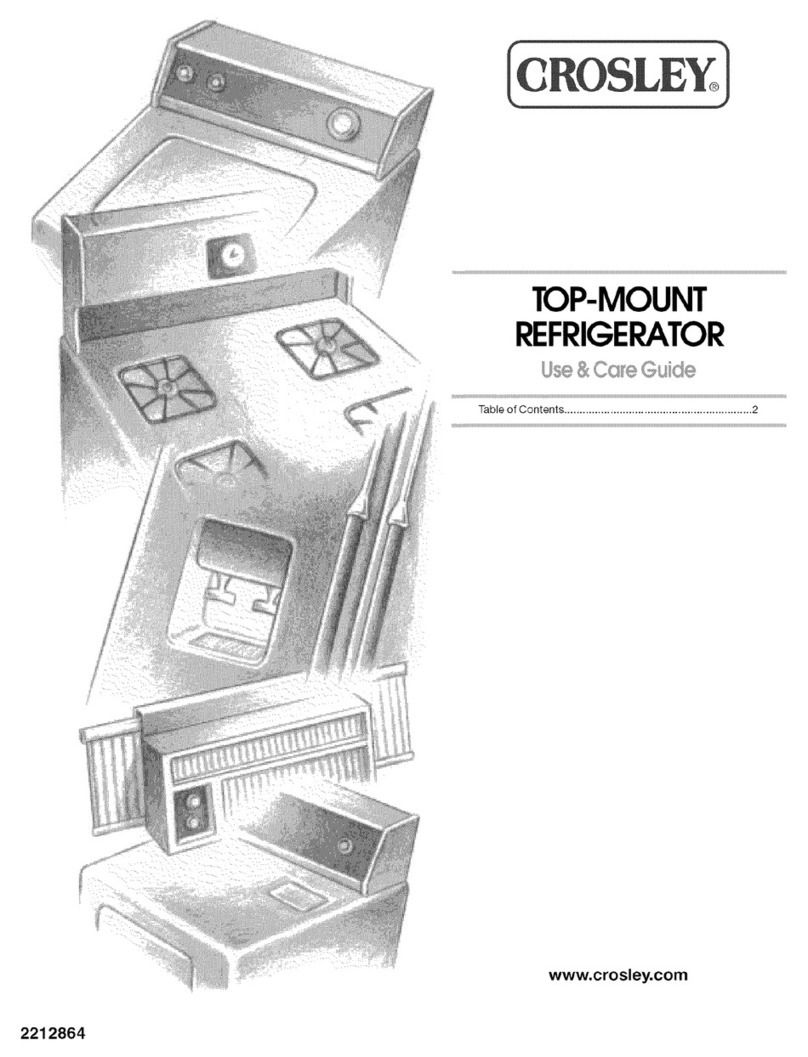 Crosley 2212864 User manual