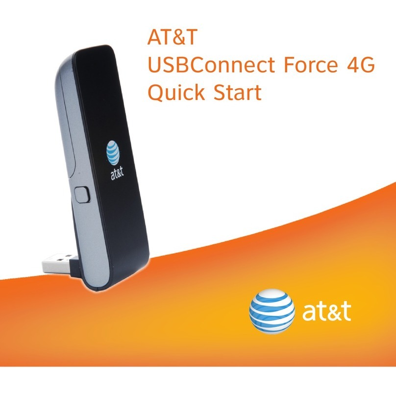 AT&T AT&T USBConnect Force 4G quick start guide