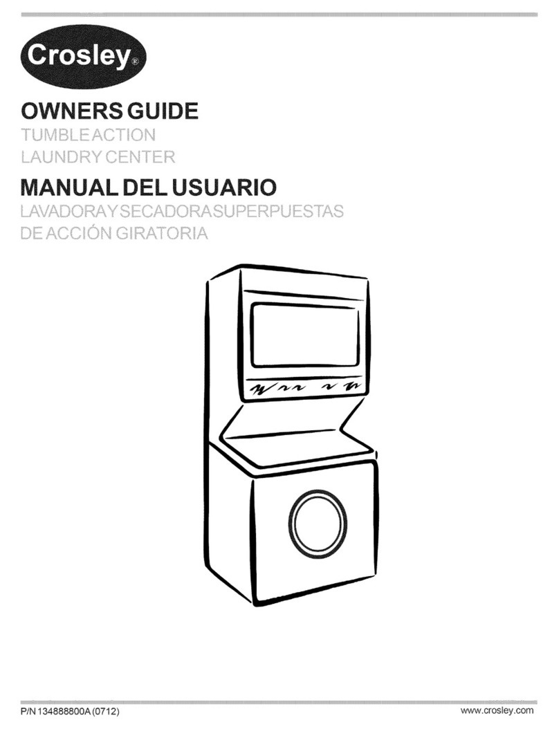 Crosley CLCE900FW2 owner's guide