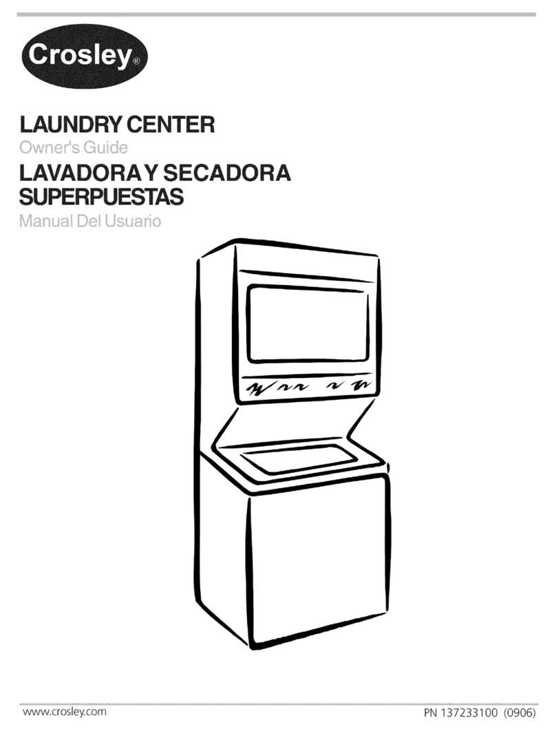 Crosley CLCE500FW4 User manual Crosley CLCE500FW4 User manual