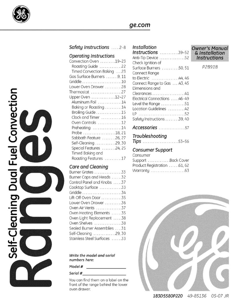 GE P2B918 Original instructions