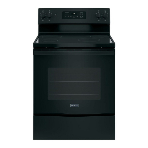 Crosley Smoothtop Electric Range user guide