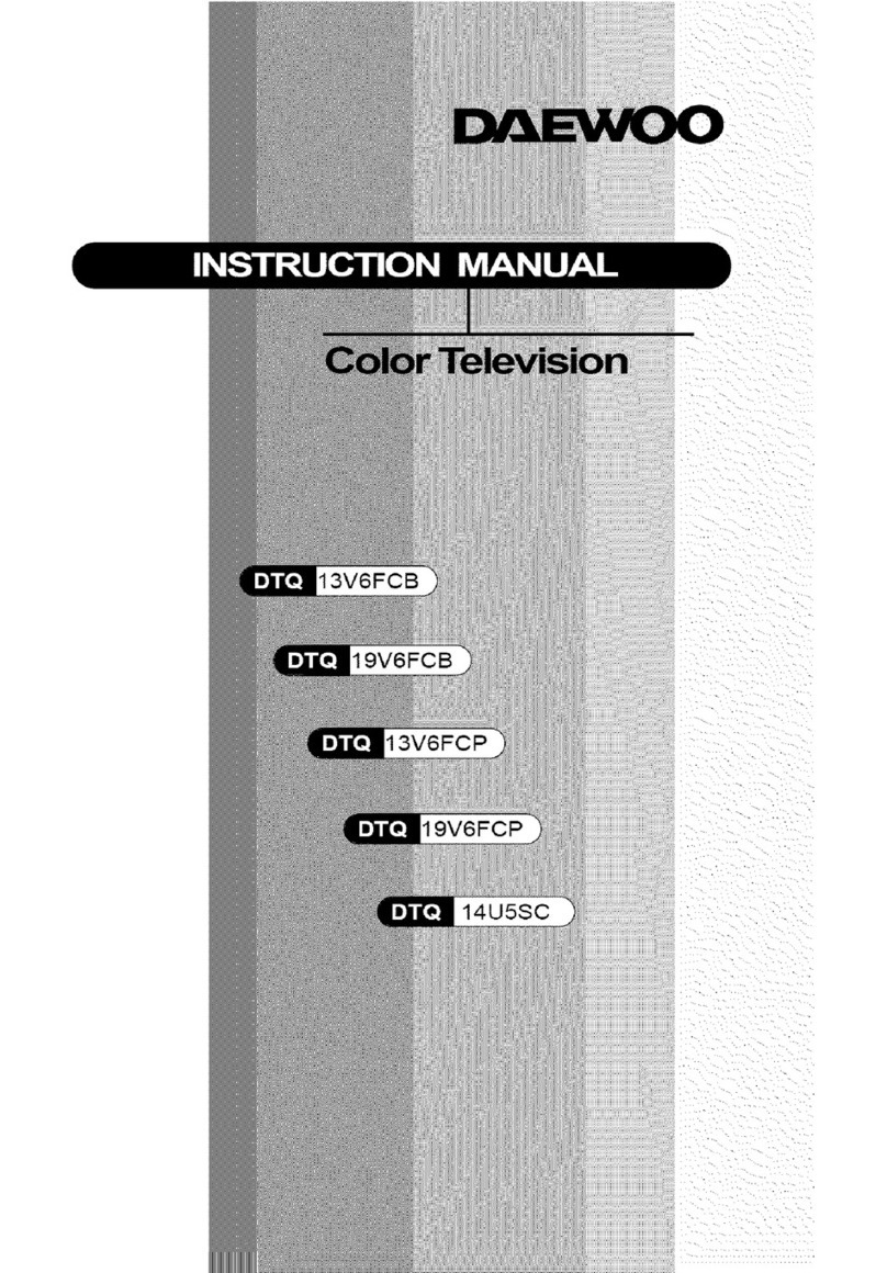 Daewoo DTQ-19V6FCB User manual Daewoo DTQ-19V6FCB User manual
