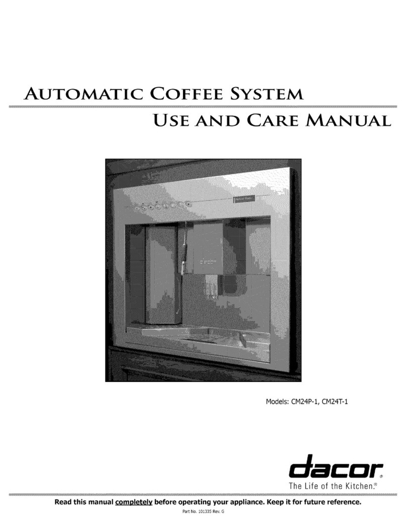 Dacor CM24P-1 User manual