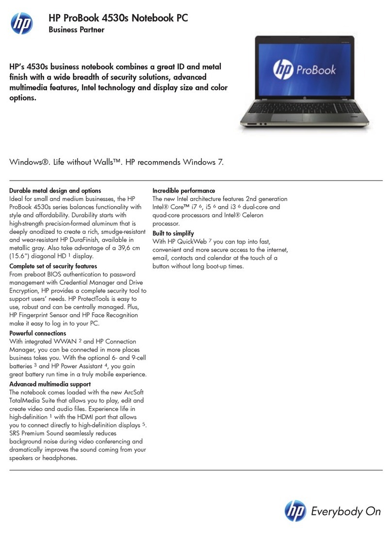 HP A7K05UT#ABA User manual HP A7K05UT#ABA User manual