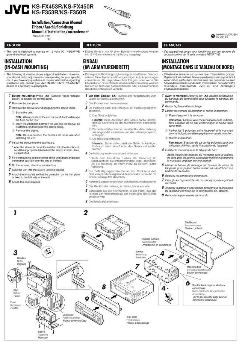 JVC KS-FX453R User manual
