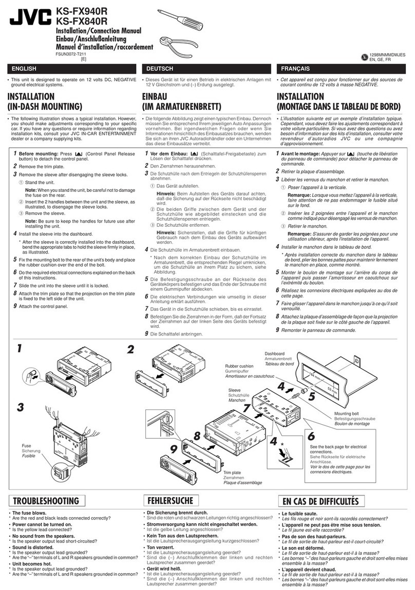 JVC KS-FX840R Guide