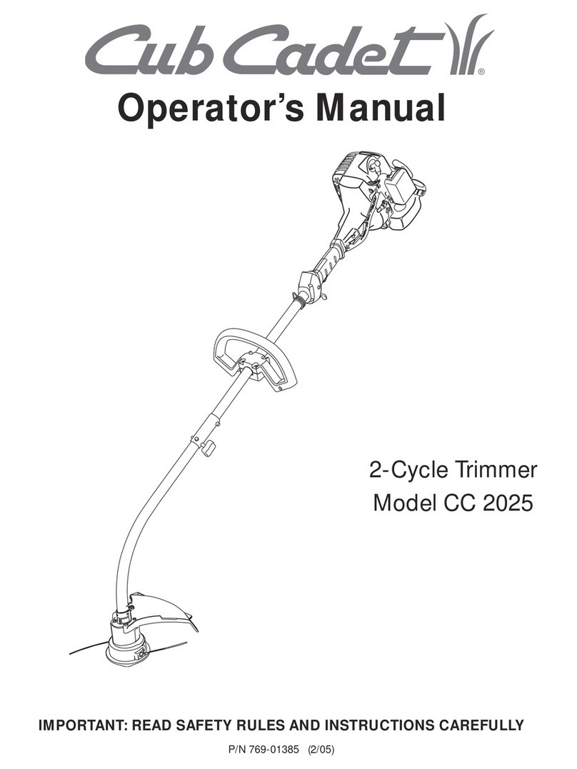 Cub Cadet CC 2025 User manual