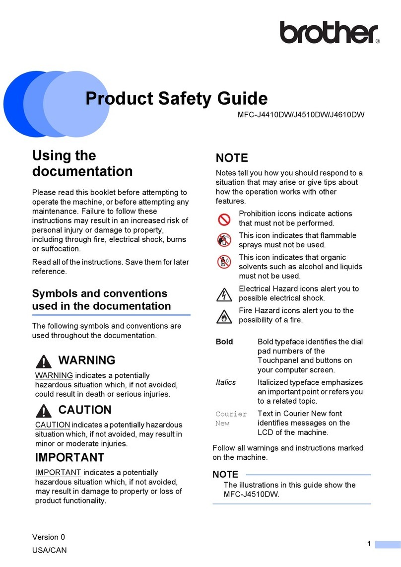 Brother MFC-J4310DW Operating manual
