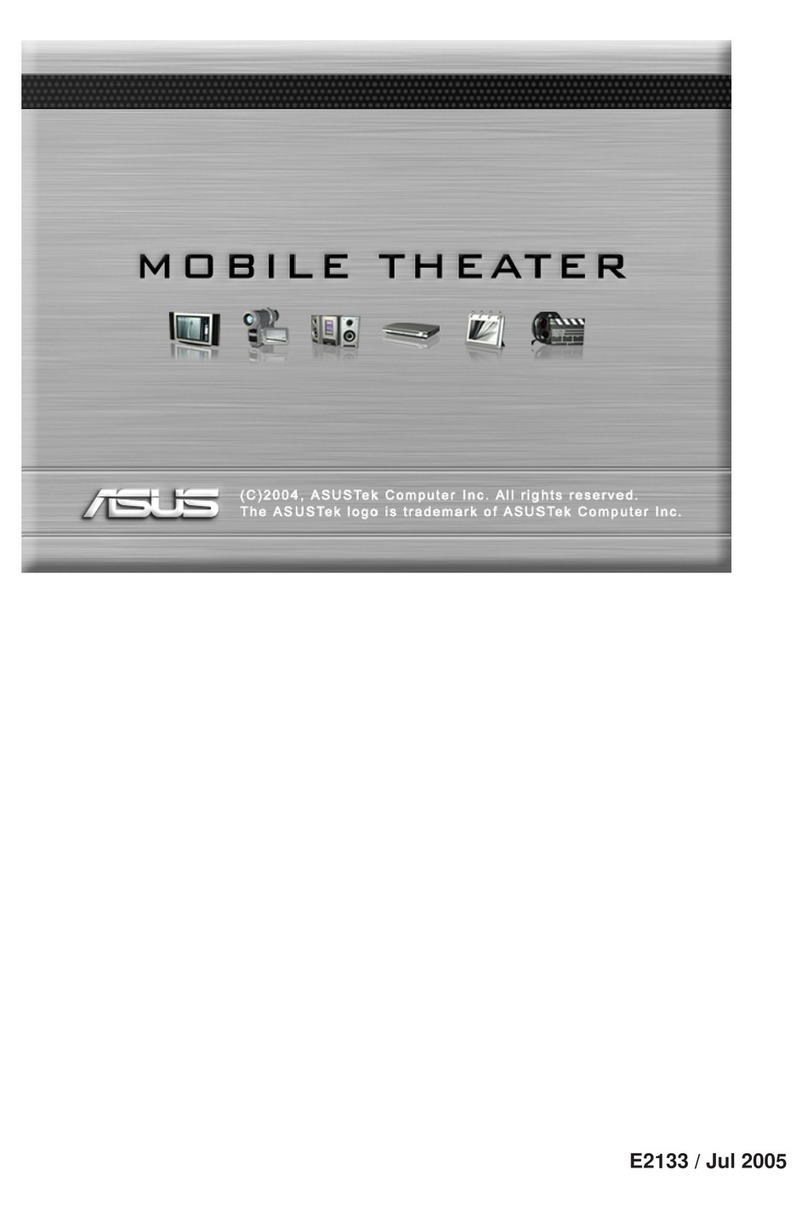 Asus W1V User manual