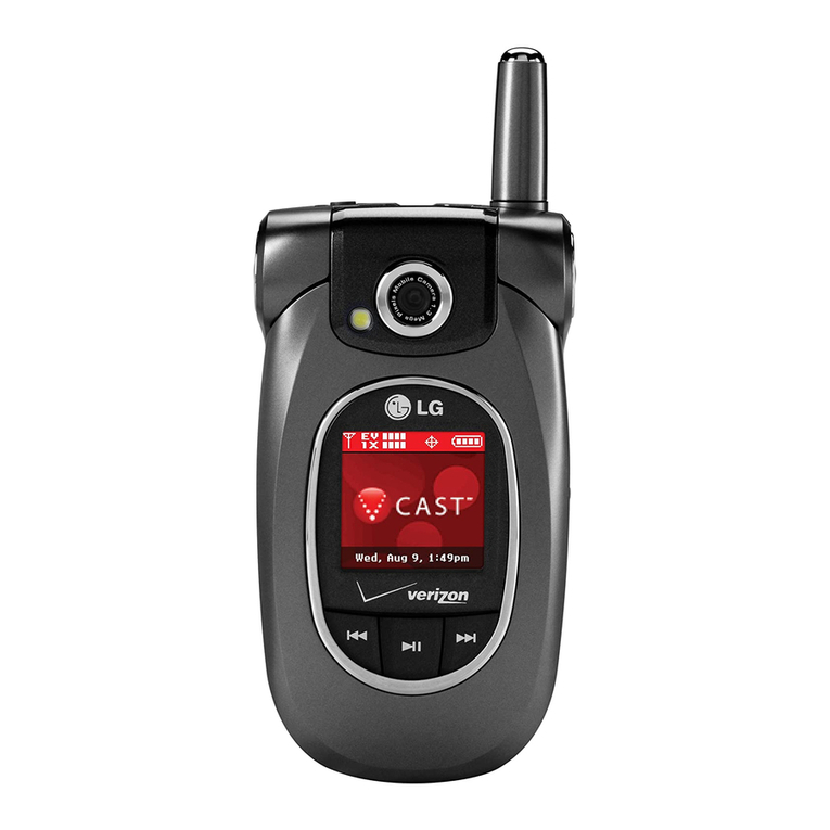 LG VX8300 user guide