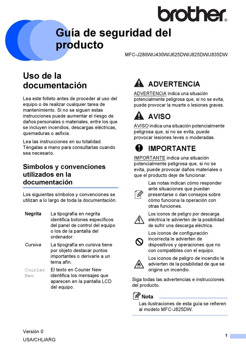 Brother MFC-J280W User manual