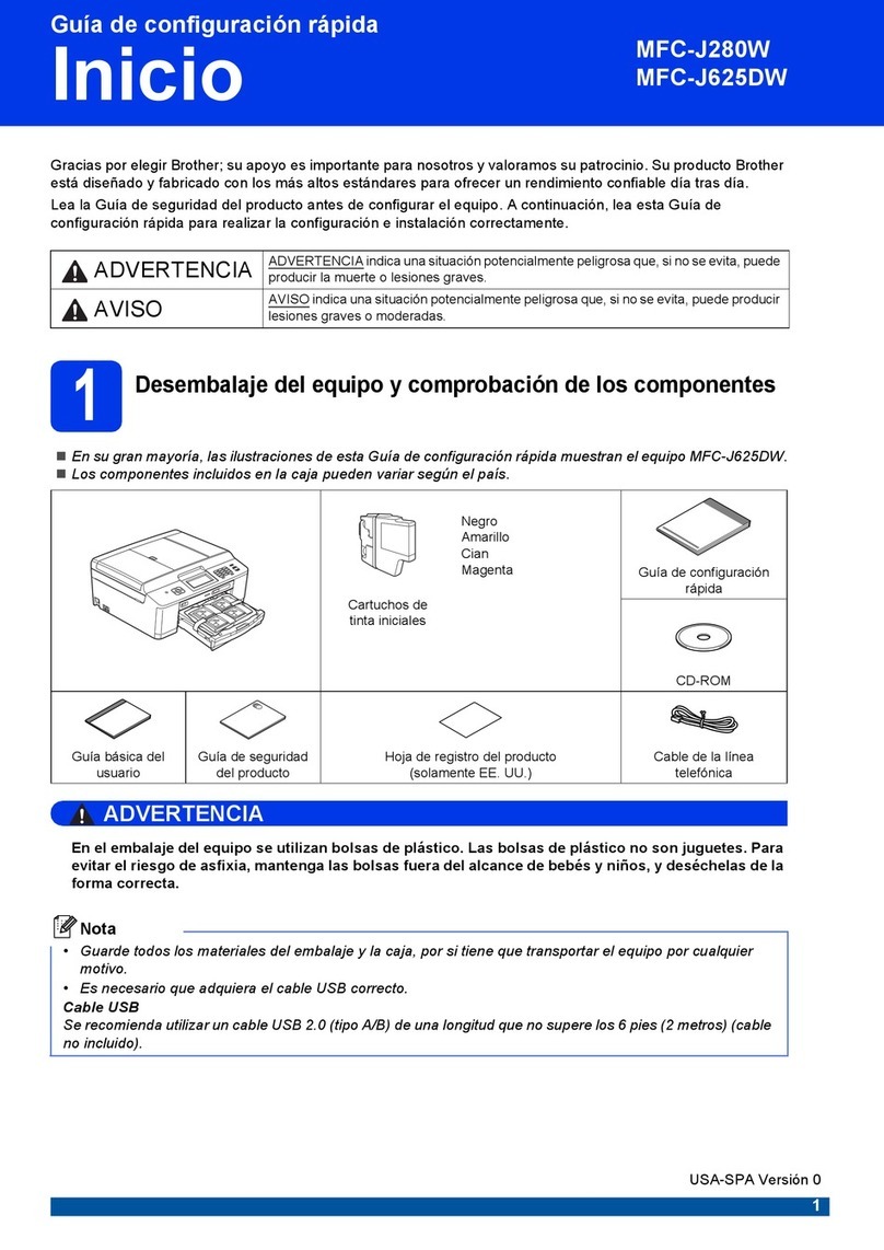 Brother MFC-J280W User manual