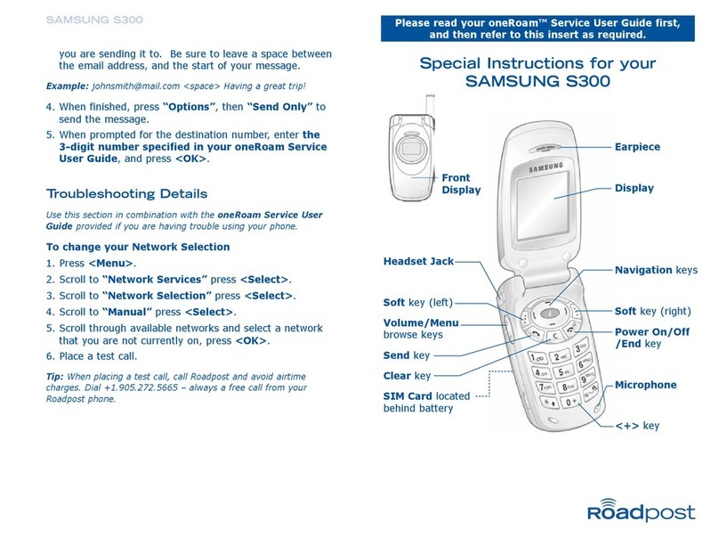 Samsung Samsung S300 User manual