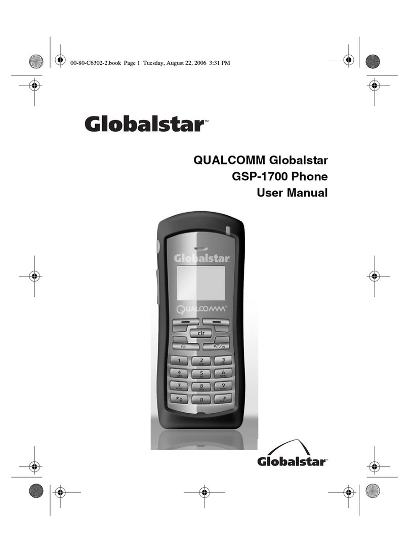 Globalstar GSP-1700 user manual