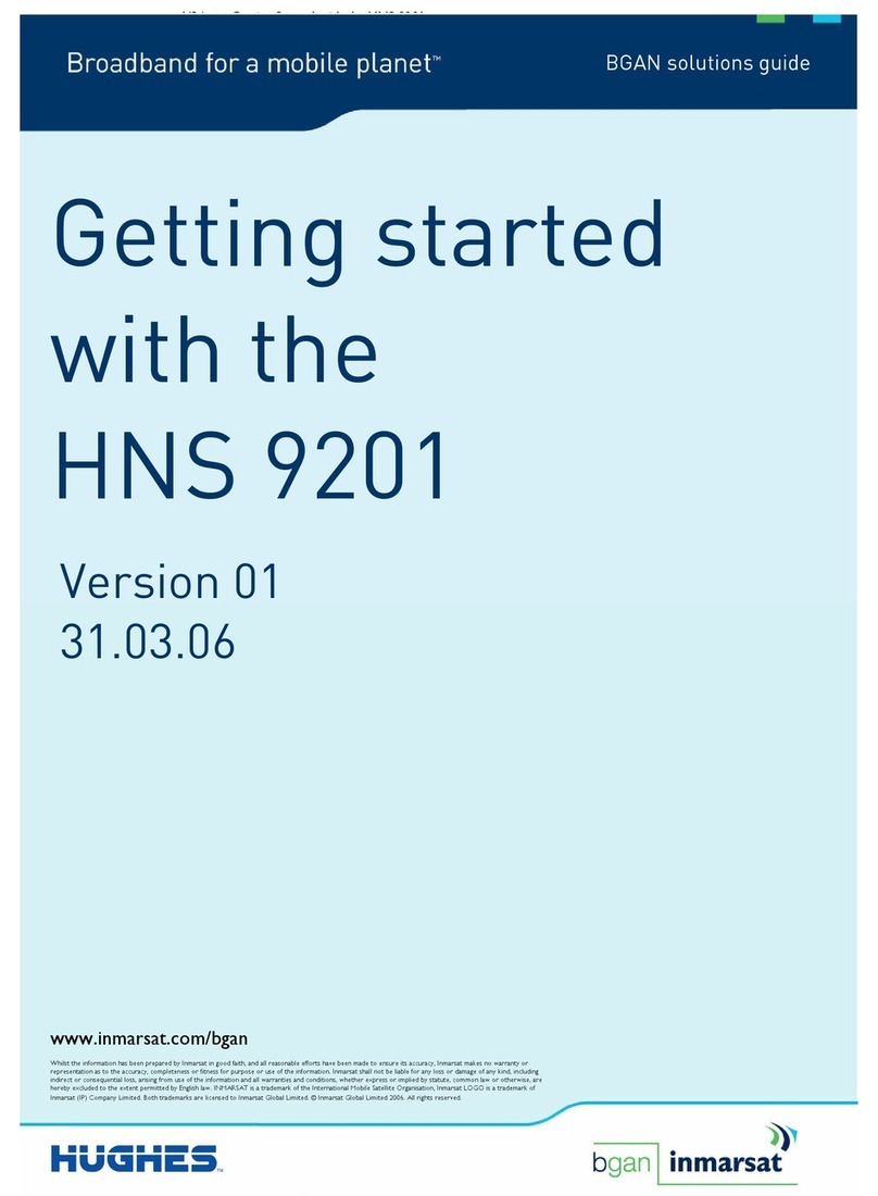Hughes HNS 9201 User manual