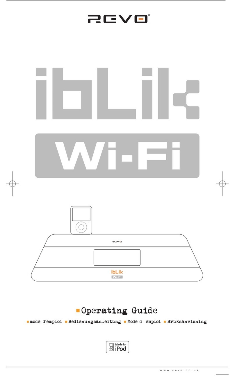 Revo iBlik Wi-Fi operating guide