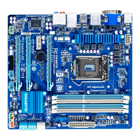 Gigabyte GA-Z77MX-D3H TH user manual