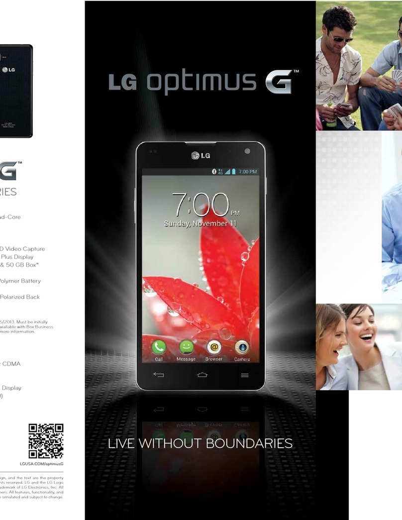 LG LS970 Sprint User manual