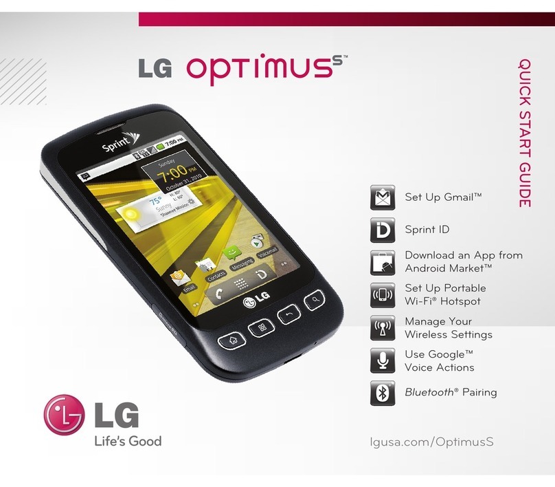 LG LS670 Gray User manual