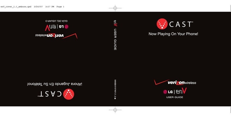 LG VX9900LK User manual