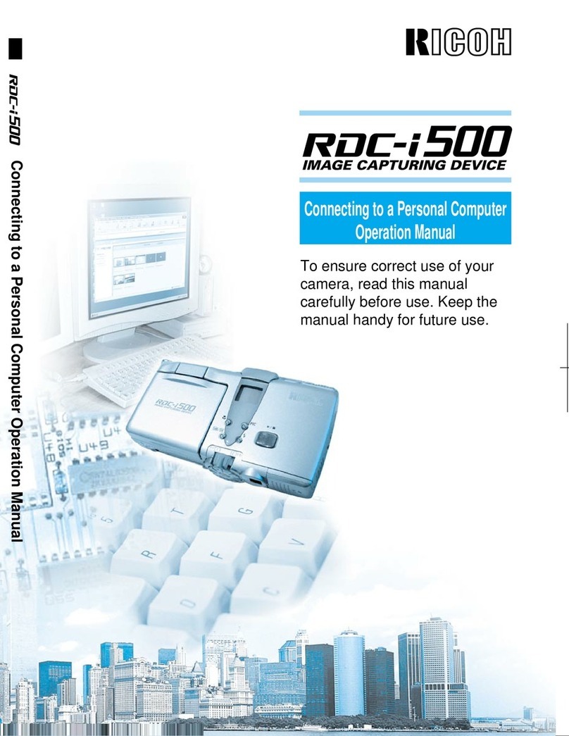 Ricoh RDC-i500 User manual