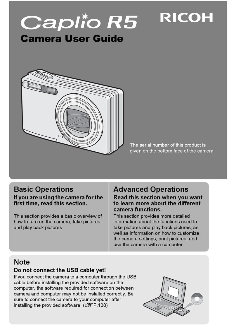 Ricoh Caplio R5 user guide