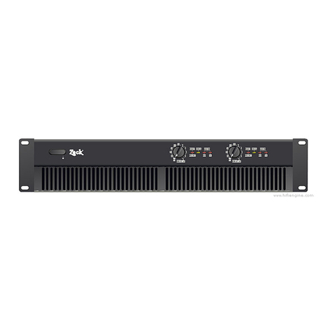 Zeck Audio PT-series User manual