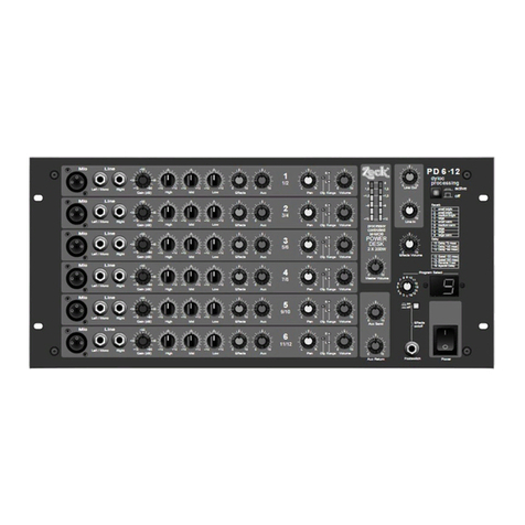 Zeck Audio PD 12.16 User manual