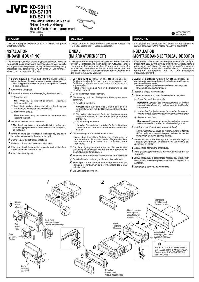 JVC KD-S711R Guide JVC KD-S711R Guide
