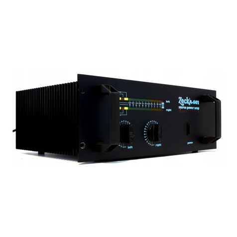 Zeck Audio A602 User manual