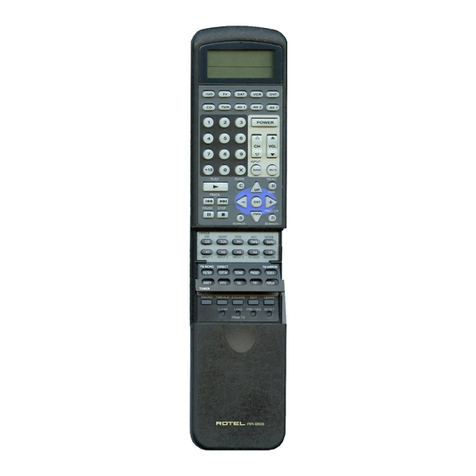 Rotel RR-969 User manual Rotel RR-969 User manual