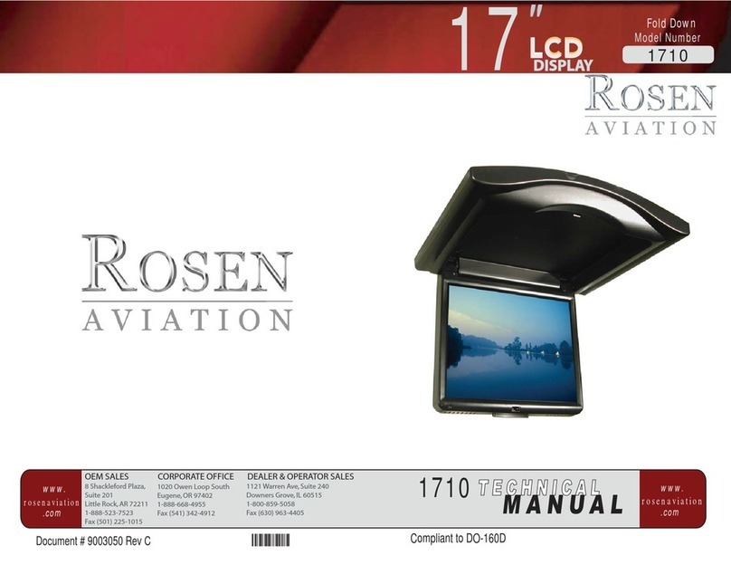 Rosen Aviation Fold Down 1710 User manual