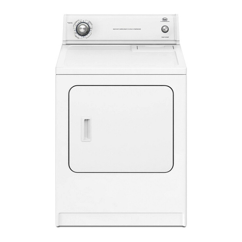 Roper RED4440VQ User instructions